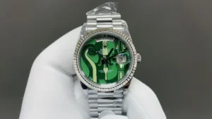 vienna philharmonic rolex replica 36MM steel green violin orchestra RepsGoat