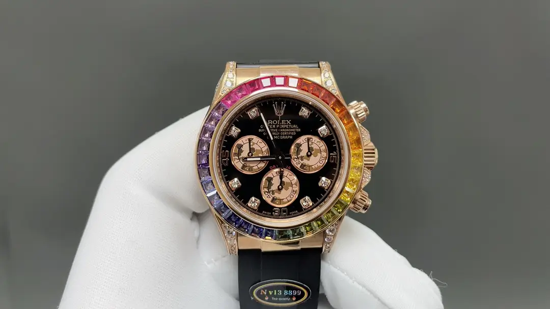 Rolex Cosmograph Daytona Rainbow Everose Gold