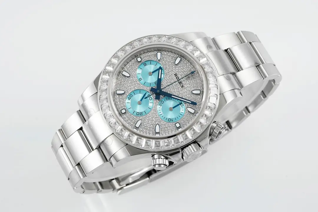 Rolex Cosmograph Daytona Diamond Pave Dial Platinum