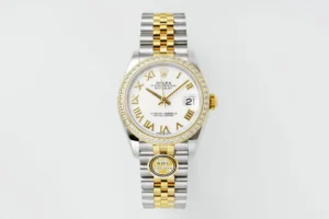roman datejust 31mm replica two tone diamond bezel RepsGoat