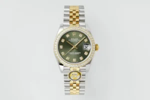 datejust diamond replica 36MM olive green 126283RBR RepsGoat