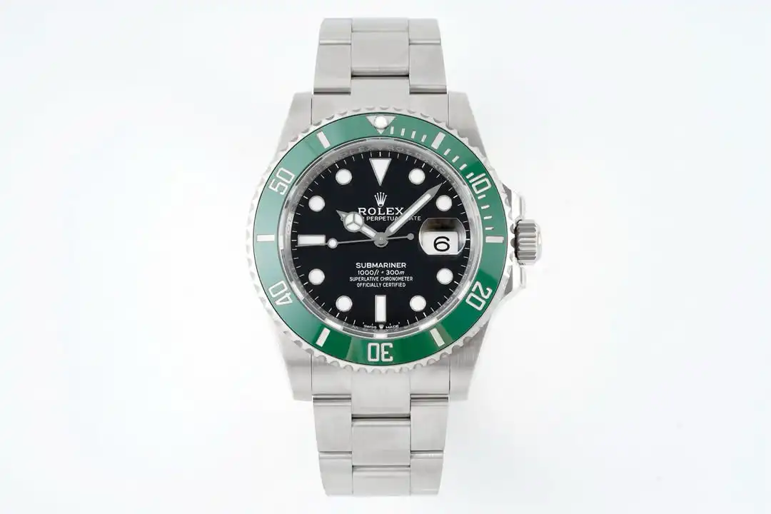 Rolex Submariner Date 16610LV Mark 4 Green Bezel Watch  16610LV MK4