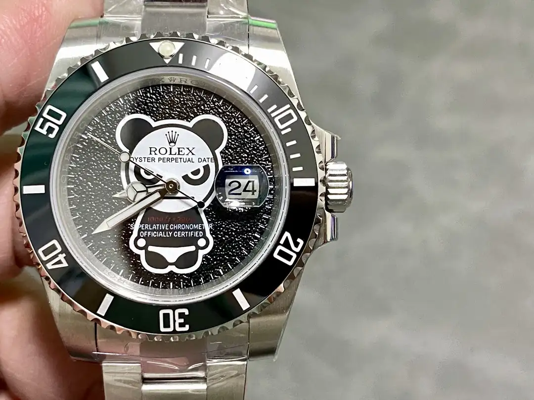Rolex Oyster Perpetual Date "Hi Panda" Custom Edition