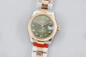 Rolex Datejust 31 178313 Diamond Champagne Dial Oyster Bracelet Watch 178383-0005