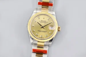 Rolex Datejust 31 178313 Diamond Champagne Dial Oyster Bracelet Watch 178313-0041