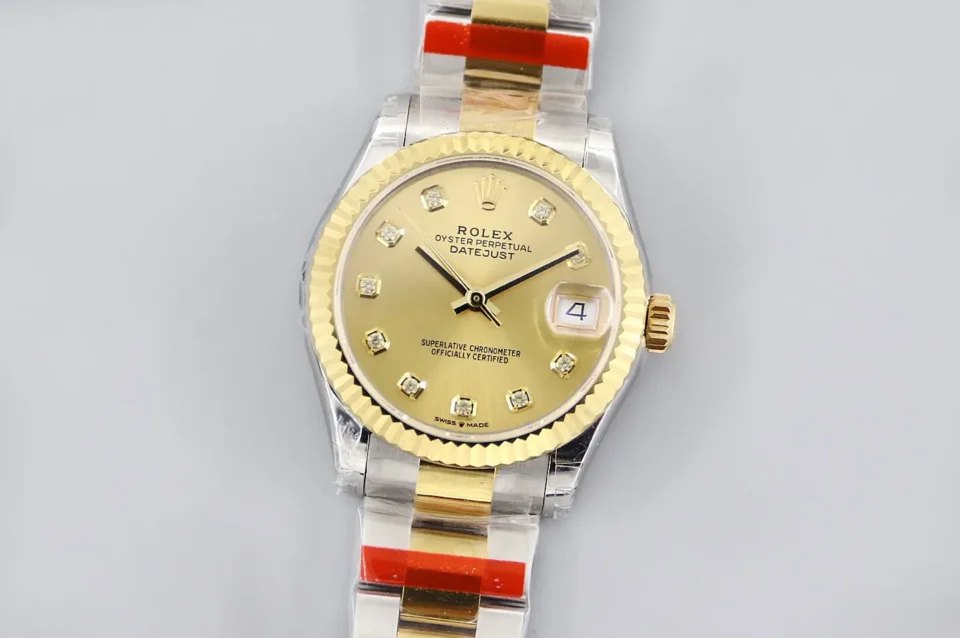 Rolex Datejust 31 178313 Diamond Champagne Dial Oyster Bracelet Watch  178313-0041