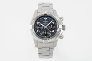 Breitling Avenger B01 Chronograph Replica 45MM black dial stainless steel bracelet AB0147101B1A1 watch