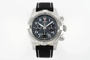Breitling Avenger B01 Chronograph Replica 45MM black dial stainless steel case black fabric strap AB0147101B1X1 watch