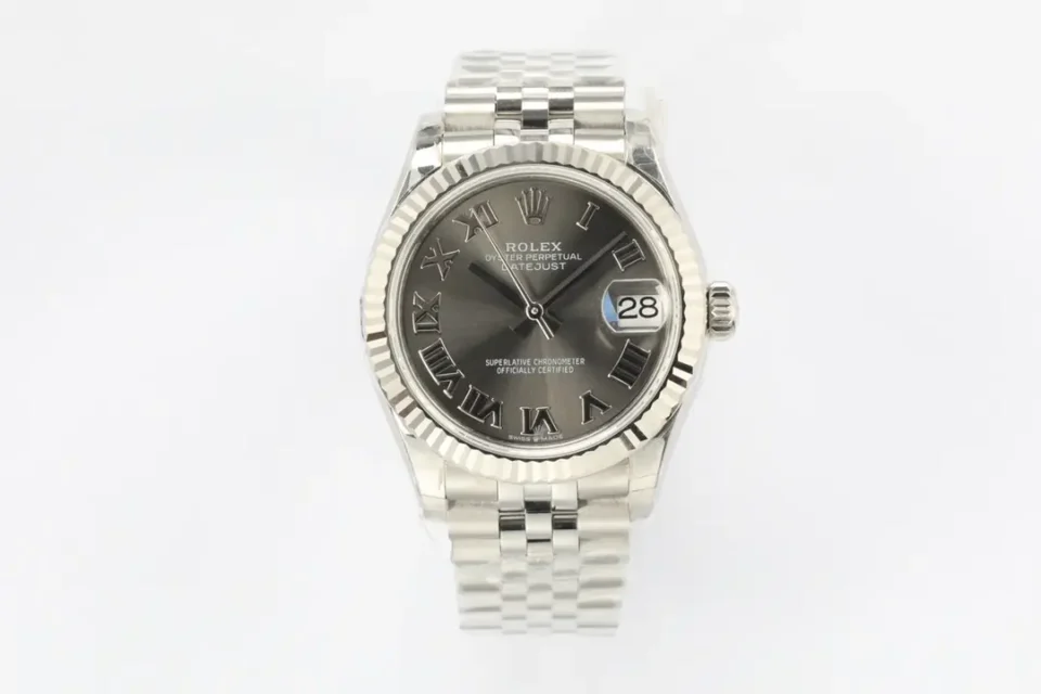 Rolex Datejust 31 Stainless Steel  Jubilee Grey Roman 278240-0016