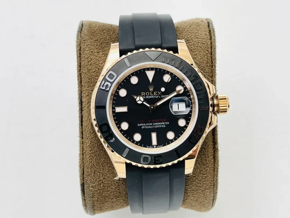 Rolex Yacht Master 40mm Everose Cerachrom Watch 126655-0002
