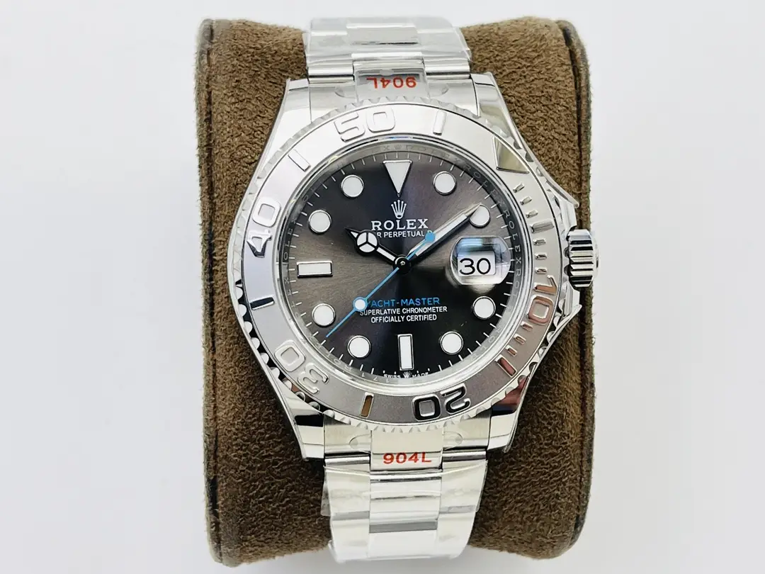 super clone Rolex Yacht-Master 126622-0001 Slate Dial Oyster Bracelet Premium 40MM
