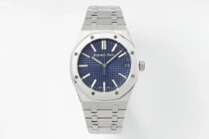 Audemars Piguet Royal Oak Blue Watch Steel Bracelet Ultimate 41MM 15510