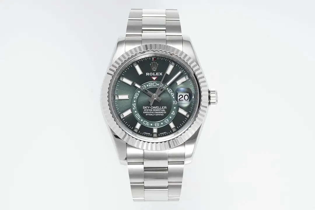 Rolex Sky-Dweller Black Dial Oystersteel & White Gold 42MM 336934-0001