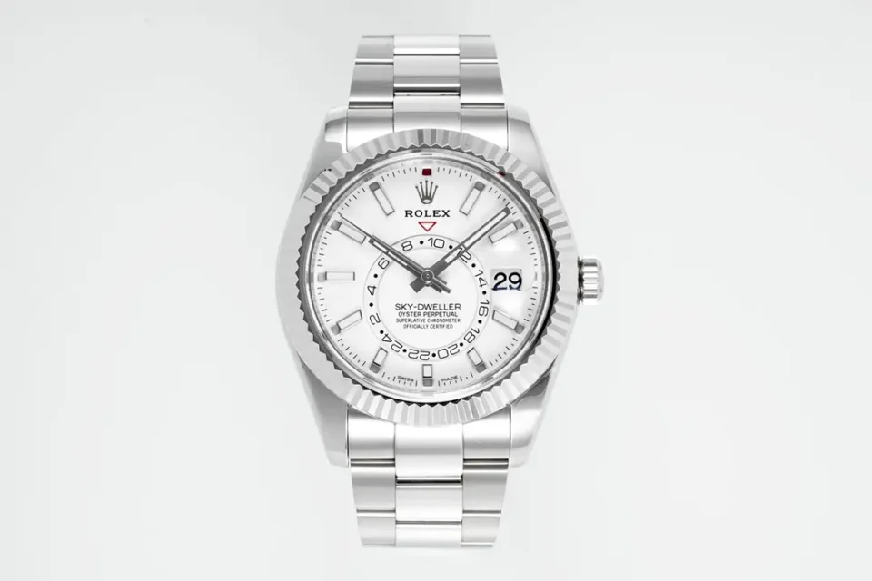 Rolex Sky Dweller 326934-0001 42mm White Dial Watch