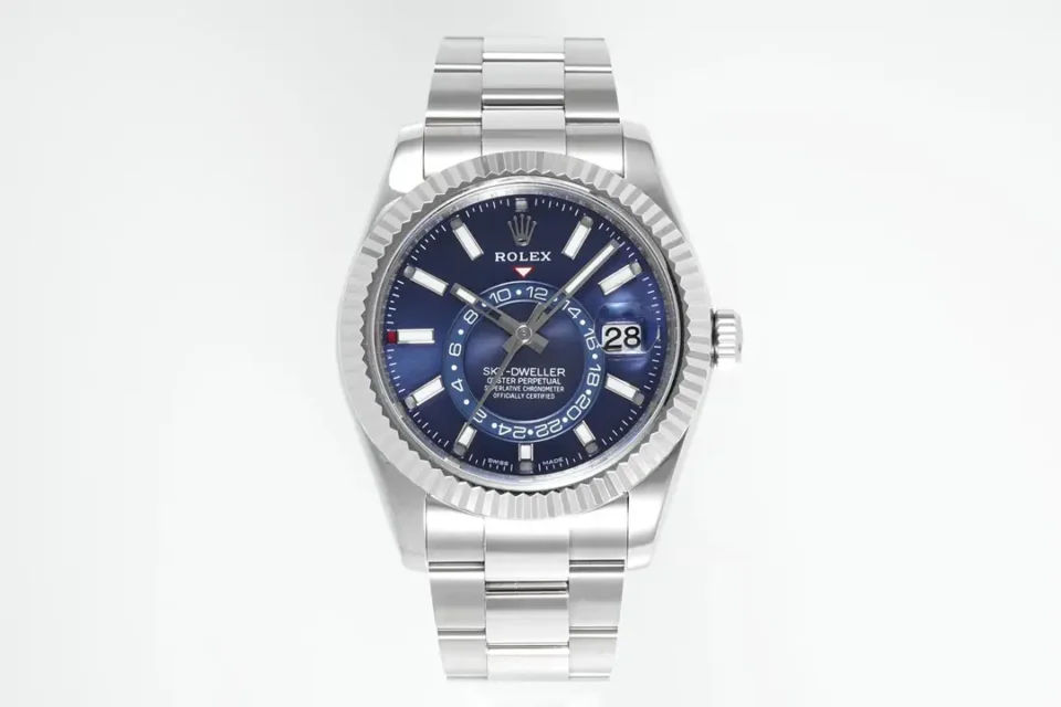Rolex Sky Dweller 336934 42mm Blue Dial Jubilee Bracelet Watch