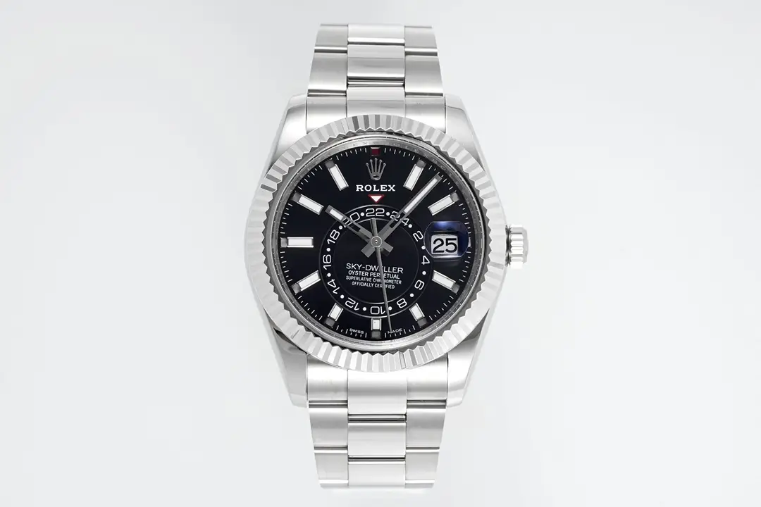 Rolex Sky-Dweller Black Dial Oystersteel & White Gold 42MM 336934-0007