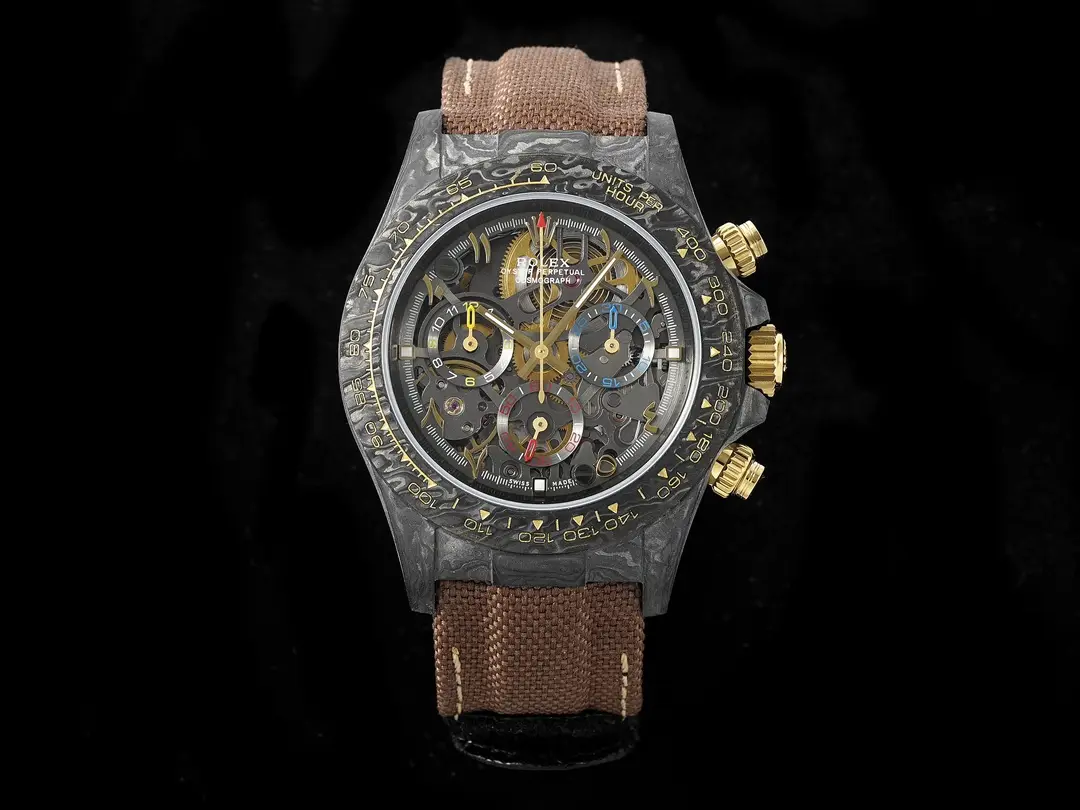Rolex Daytona 4130 Hollow Core Skeleton Sapphire Transparent Dial Luxury Watch