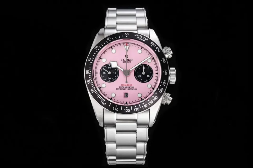 Tudor Pink Chronograph Black Bay Steel Bracelet Ultimate 41MM