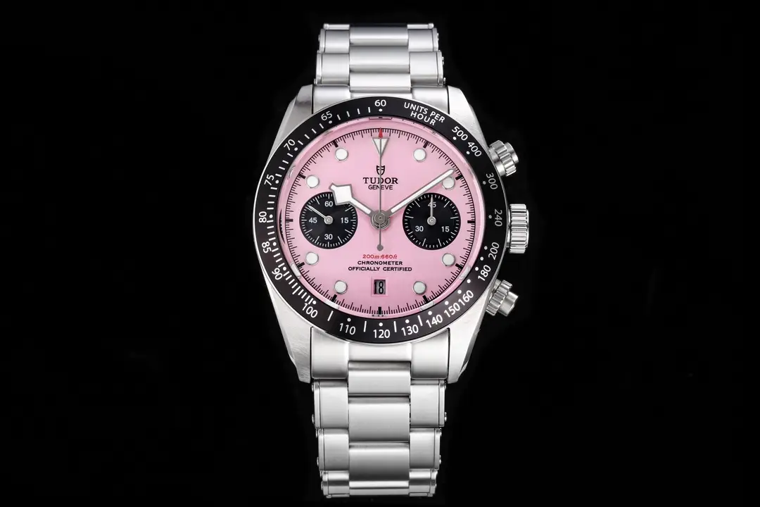 Tudor Pink Chronograph Black Bay Steel Bracelet Ultimate 41MM