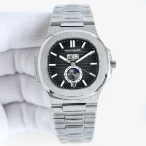 Patek Philippe Super Clone Nautilus 5726 Grey Dial Steel Bracelet Premium 40MM