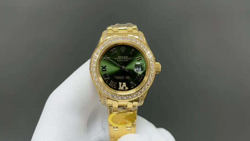 Rolex Pearlmaster 34mm Stainless Steel Automatic Watch RLX-PEARLMASTER-34-SS