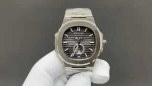 Patek Super Clone Nautilus 5726/1A Grey Dial Steel Bracelet Premium 40MM