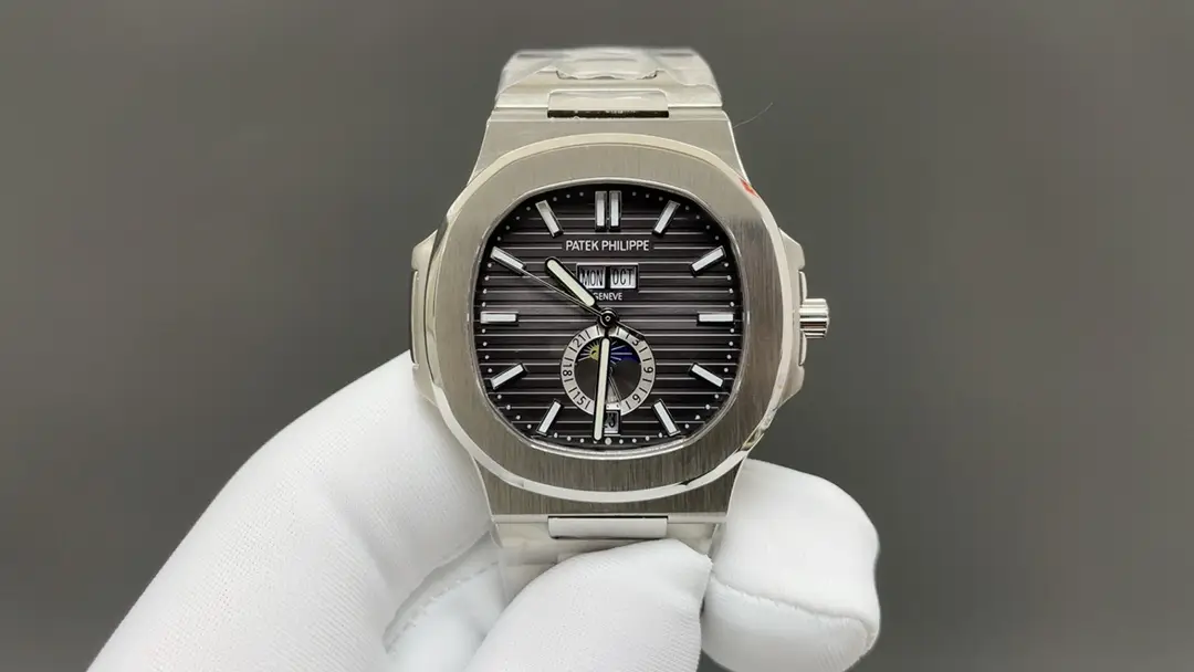 Patek Super Clone Nautilus 5726/1A Grey Dial Steel Bracelet Premium 40MM