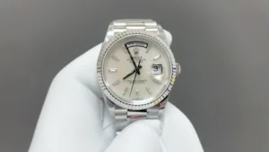 Rolex Day-Date 36 Week Calendar White Dial Gold Automatic Watch RLX-DD-36-WKCAL-WHT