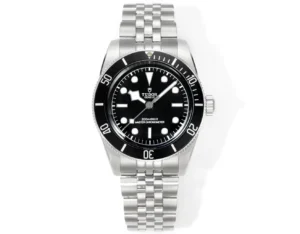 Tudor R28 Biwan Black Bezel Black Dial Five-Link Steel Bracelet Premium 41MM TUD-R28-BLK-5LINK-41
