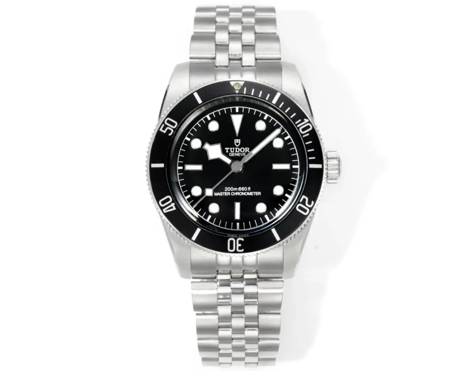 Tudor R28 Biwan Black Bezel Black Dial Five-Link Steel Bracelet Premium 41MM