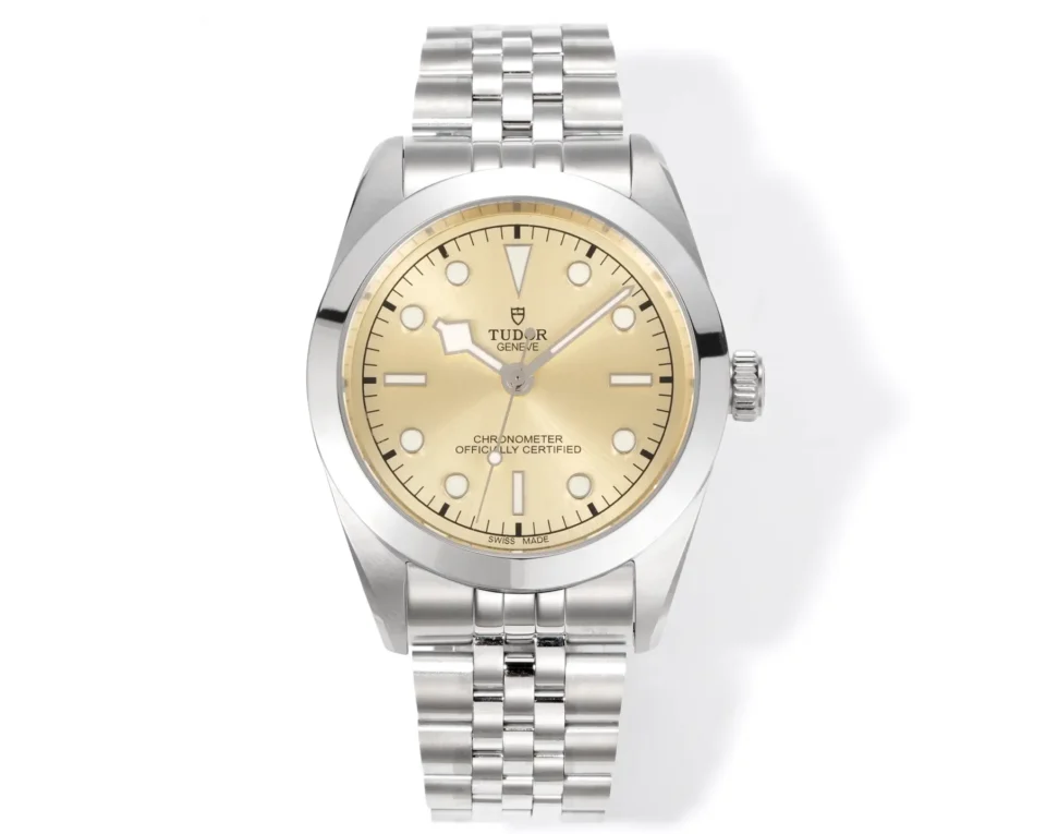 Tudor 3T Champagne Dial Watch Five-Link Steel Bracelet Ultimate 39MM