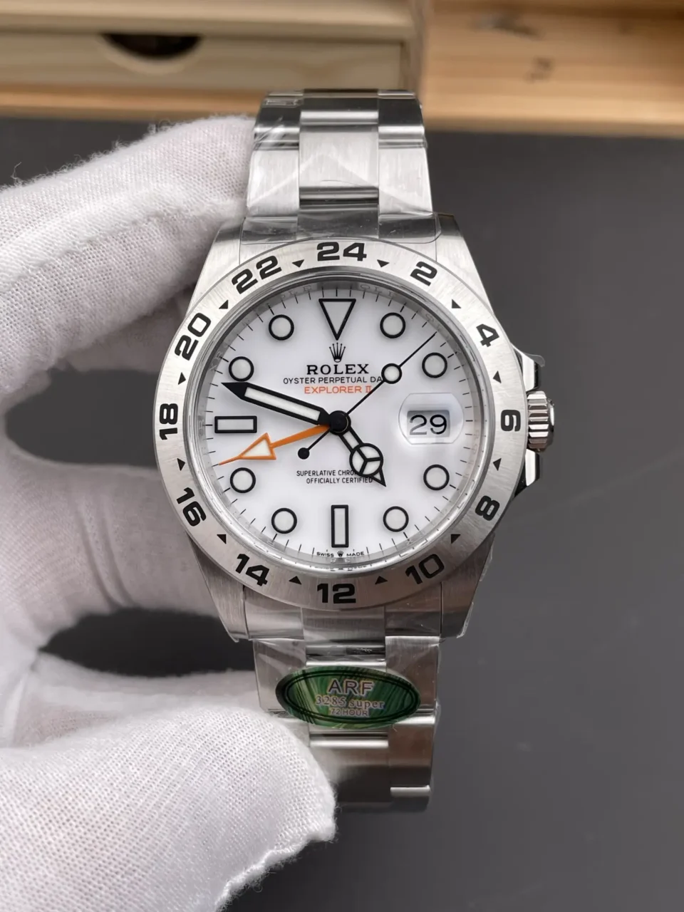 ARF Explorer 2nd Generation Exploration White Plate/42mm/3285 Machine