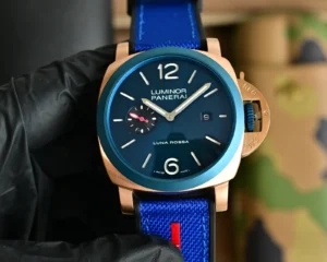 Panerai Luna Rossa Watch Blue Dial Blue Rubber Strap Ultimate 44MM