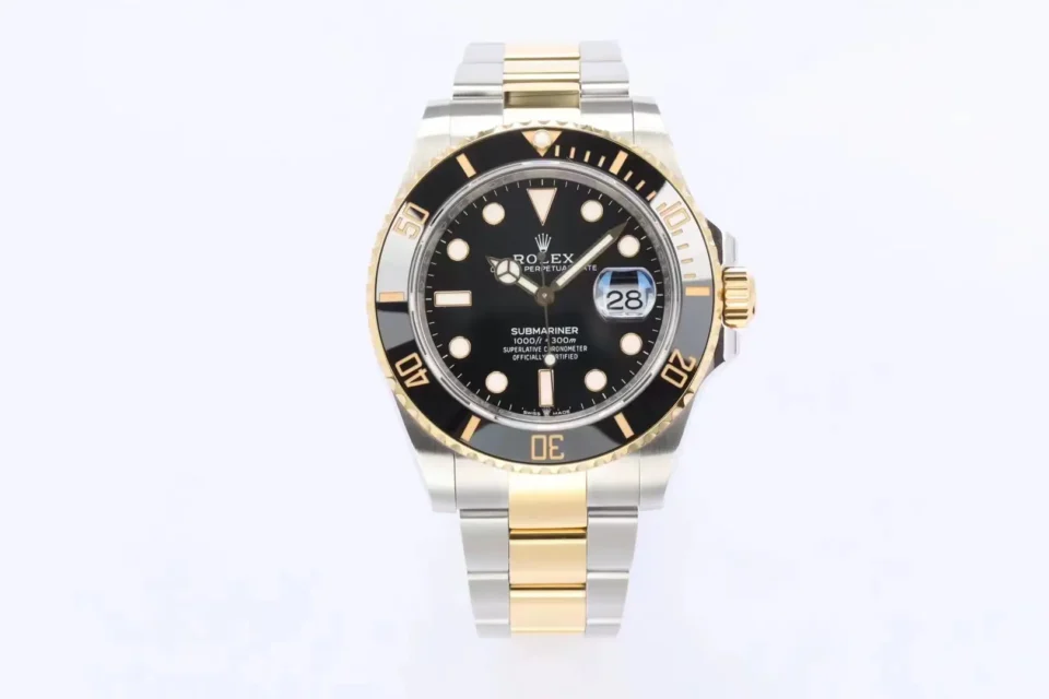Rolex Submariner Date 41 Stainless Steel Yellow Gold Black Dial Watch 126613LN-0002