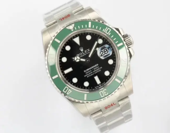 Rolex Submariner Date 16610LV Mark 4 Green Bezel Watch