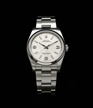 Rolex Oyster Perpetual 36 116000 White Dial Watch RLX-OP-116000-36-WHT
