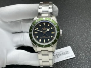 Tudor GMT Watch Black Bay 58 Green Bezel Steel Bracelet Premium 39MM TUD-BB58-GMT-GRN-STL-39