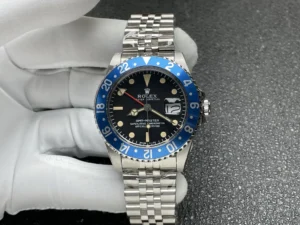 Rolex GMT Retro 1250 Blue Jubilee 40mm