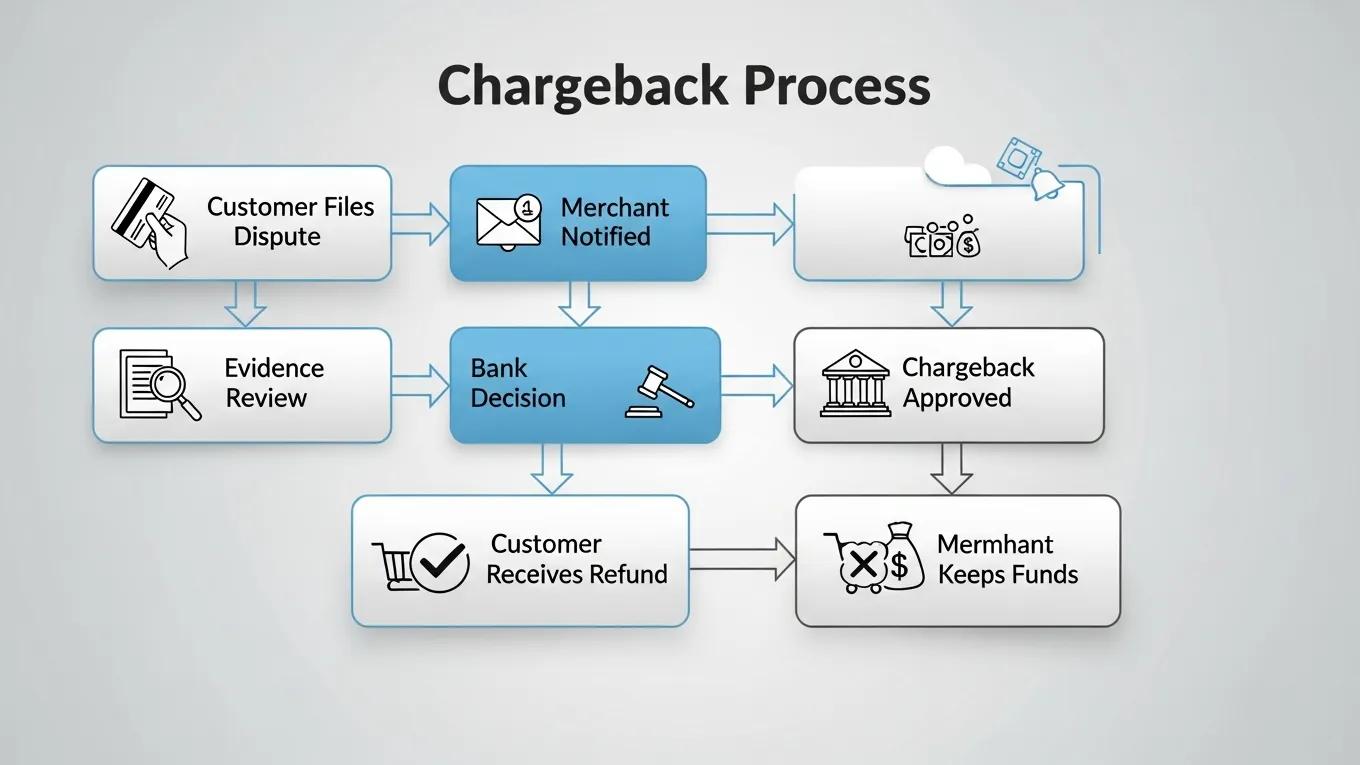 Handling Disputes and Chargebacks for Replica Orders 1 Visual representation of the chargeback process for replica orders