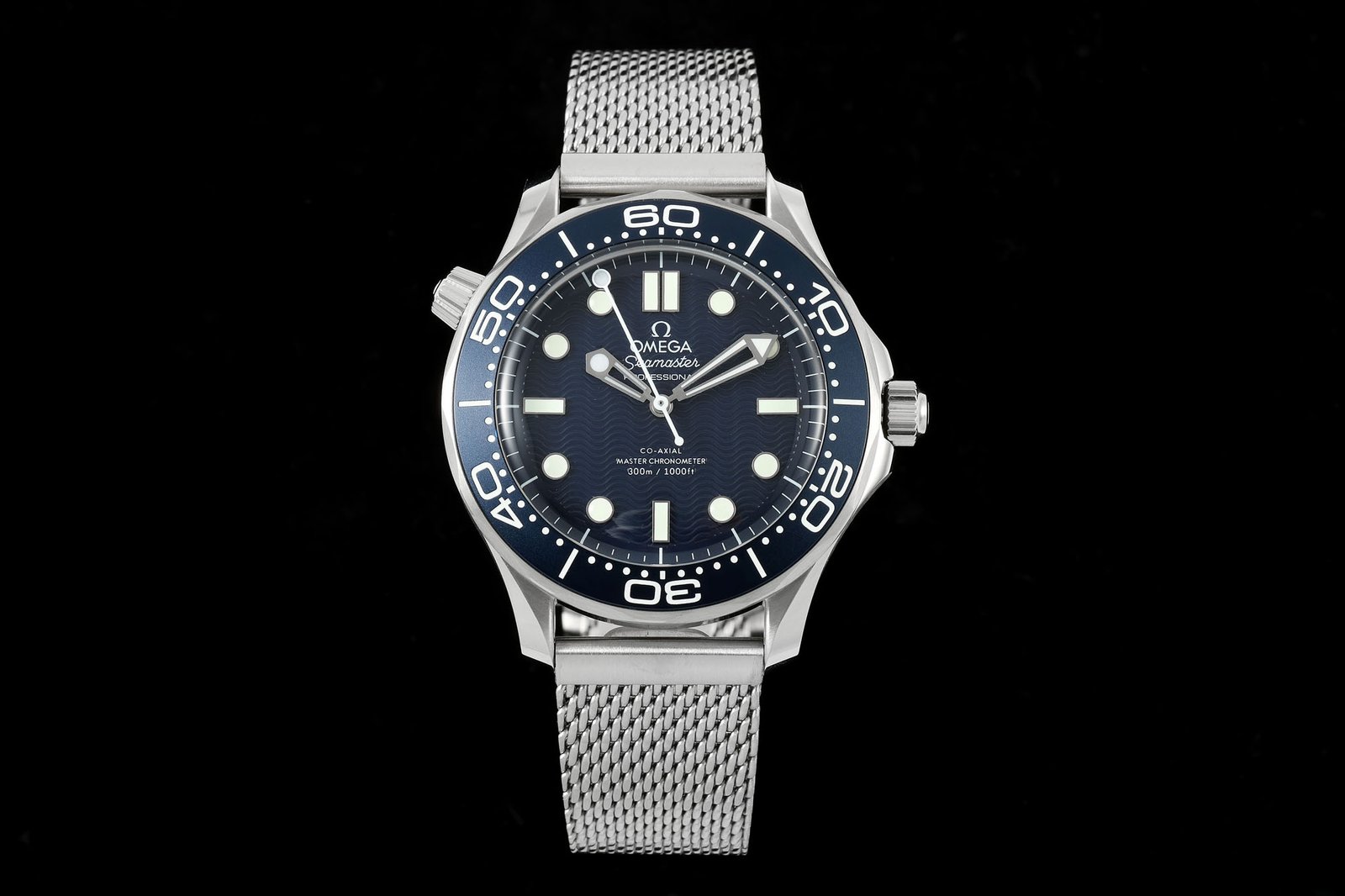 Omega Seamaster Diver 300M 007 Edition 60th Anniversary 42mm Blue Titanium Style Automatic OMG-SM300-007-60TH-42MM