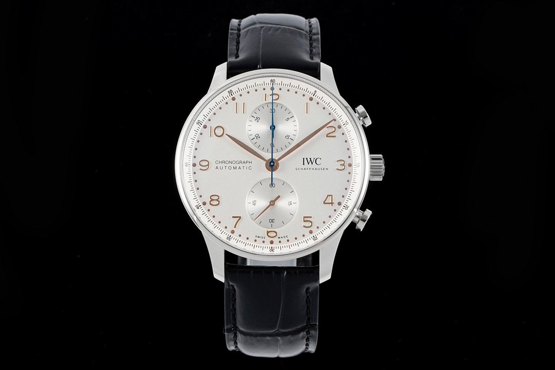 IWC Portugieser Automatic Chronograph IW371617 Stainless Steel Bracelet Luxury Watch