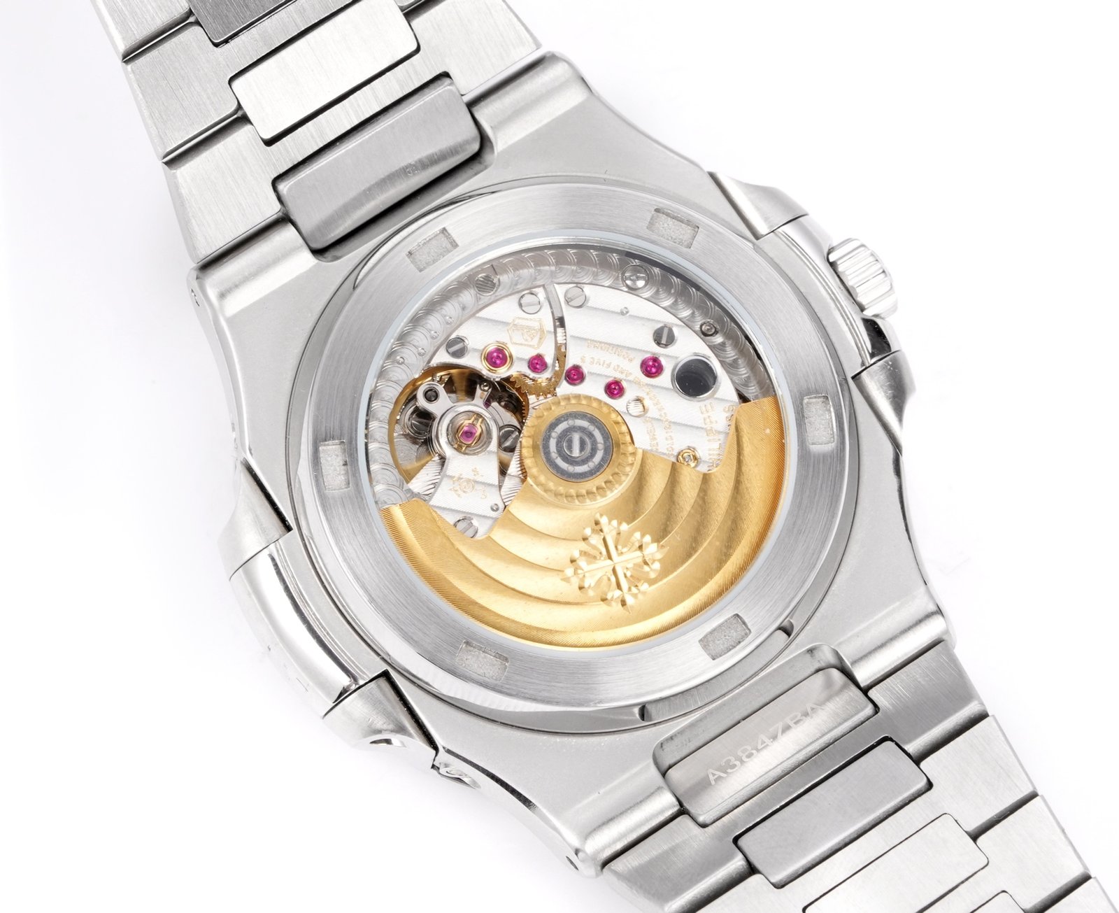 Buy White Light 1600 Gold 50 Diamonds 100 New Buckles Patek Philippe ...