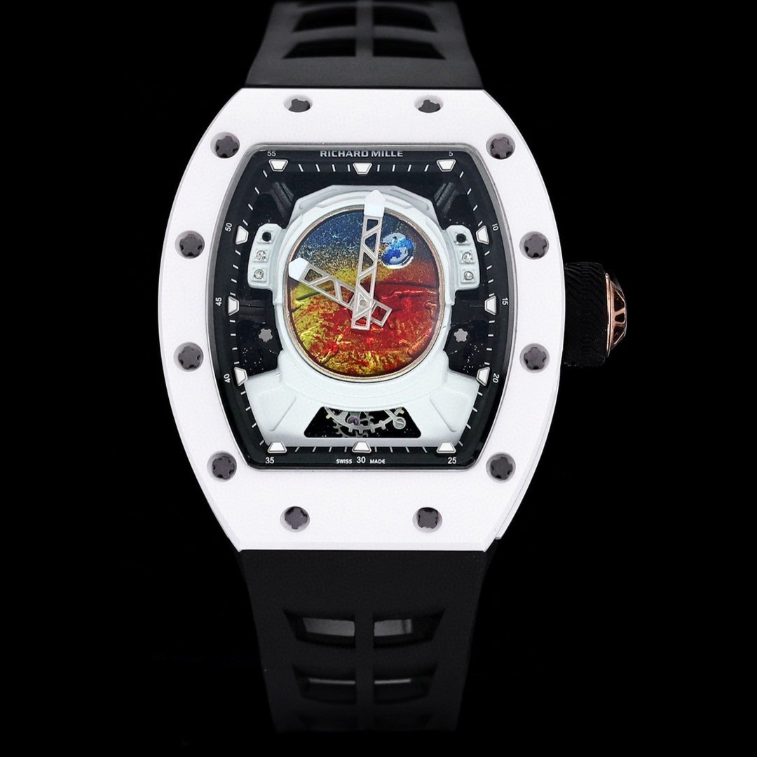 Richard Mille RM52-05 Pharrell Williams Mars Mission Automatic Skeleton Watch Space Inspired Premium Edition RM-RM52-05-PW-MARS-SKL-02