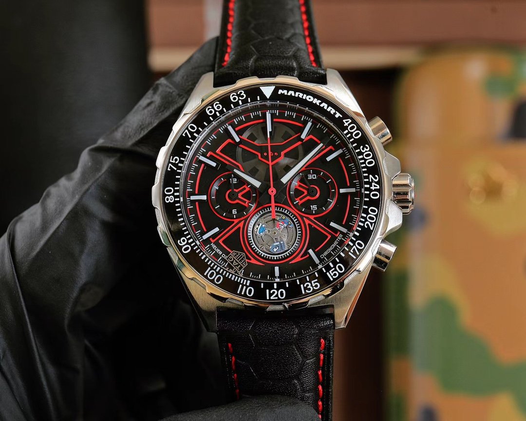 TAG Heuer Special Edition Racing Chronograph 41MM Black PVD Steel Watch TAGHEUER-RACING-VK-CHRONO-BLK-41