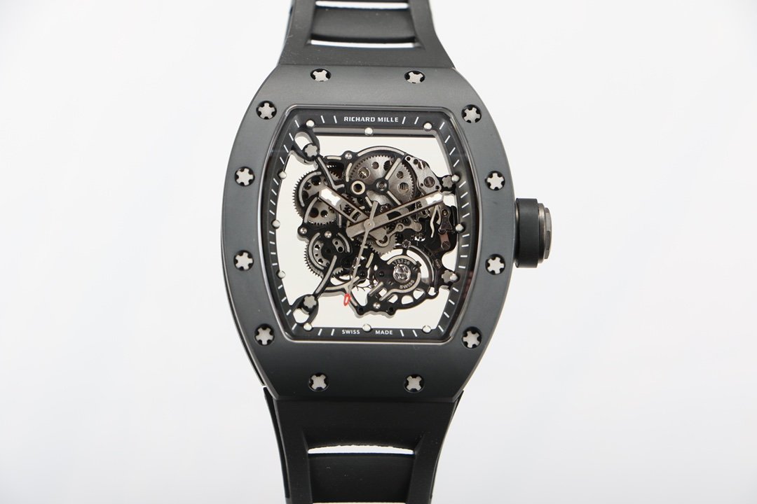 Richard Mille RM055 White Ceramic RMUL2 White Shock Absorber Integrated Movement Edition RM055-WC-RMUL2-WHITE-2100