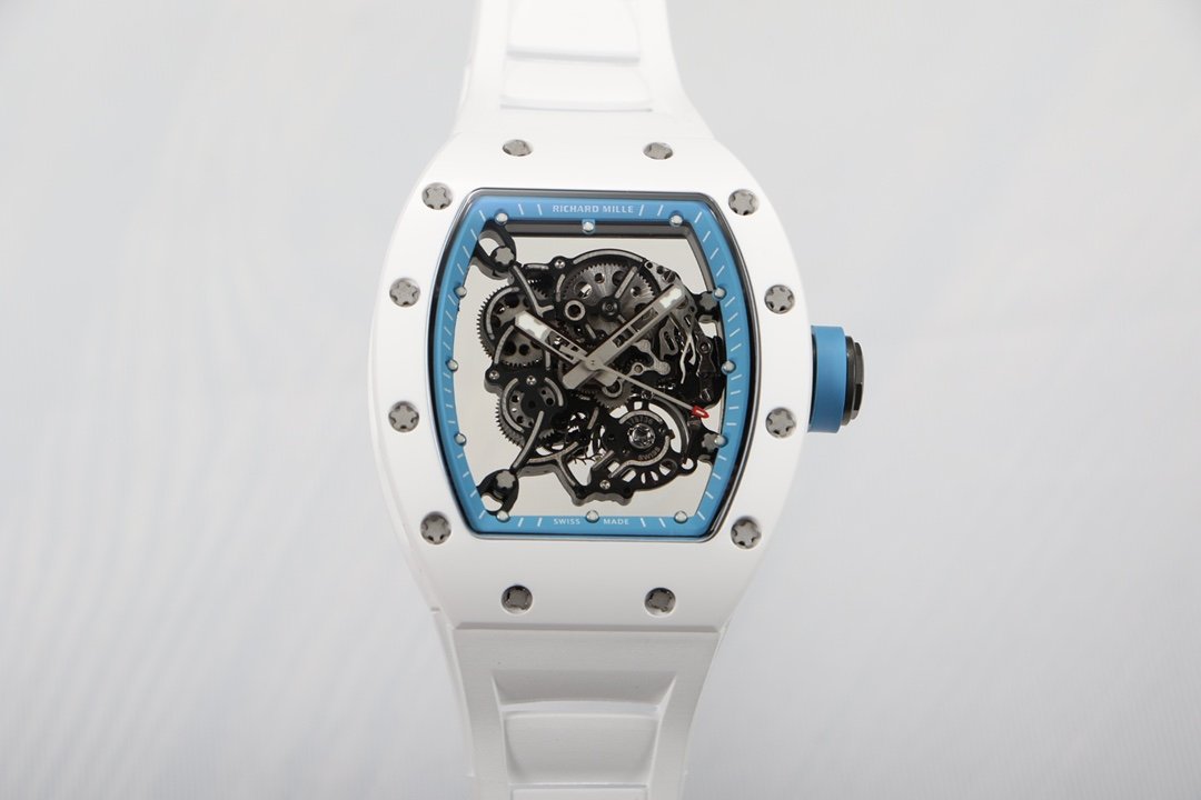 Richard Mille RM055 White Ceramic RMUL2 White Shock Absorber Edition RM055-WC-RMUL2-WHITE