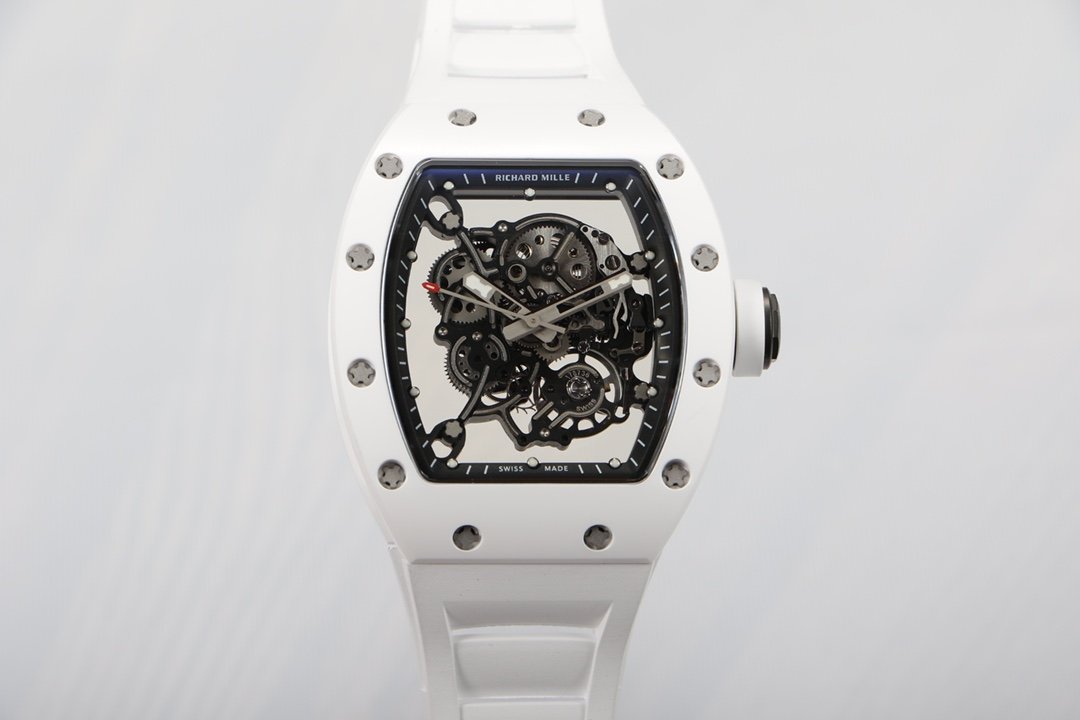 Richard Mille RM055 Ceramic RMUL2 White Shock Absorber Super Configuration RM055-RMUL2-CERAMIC-WHITE-SHOCK