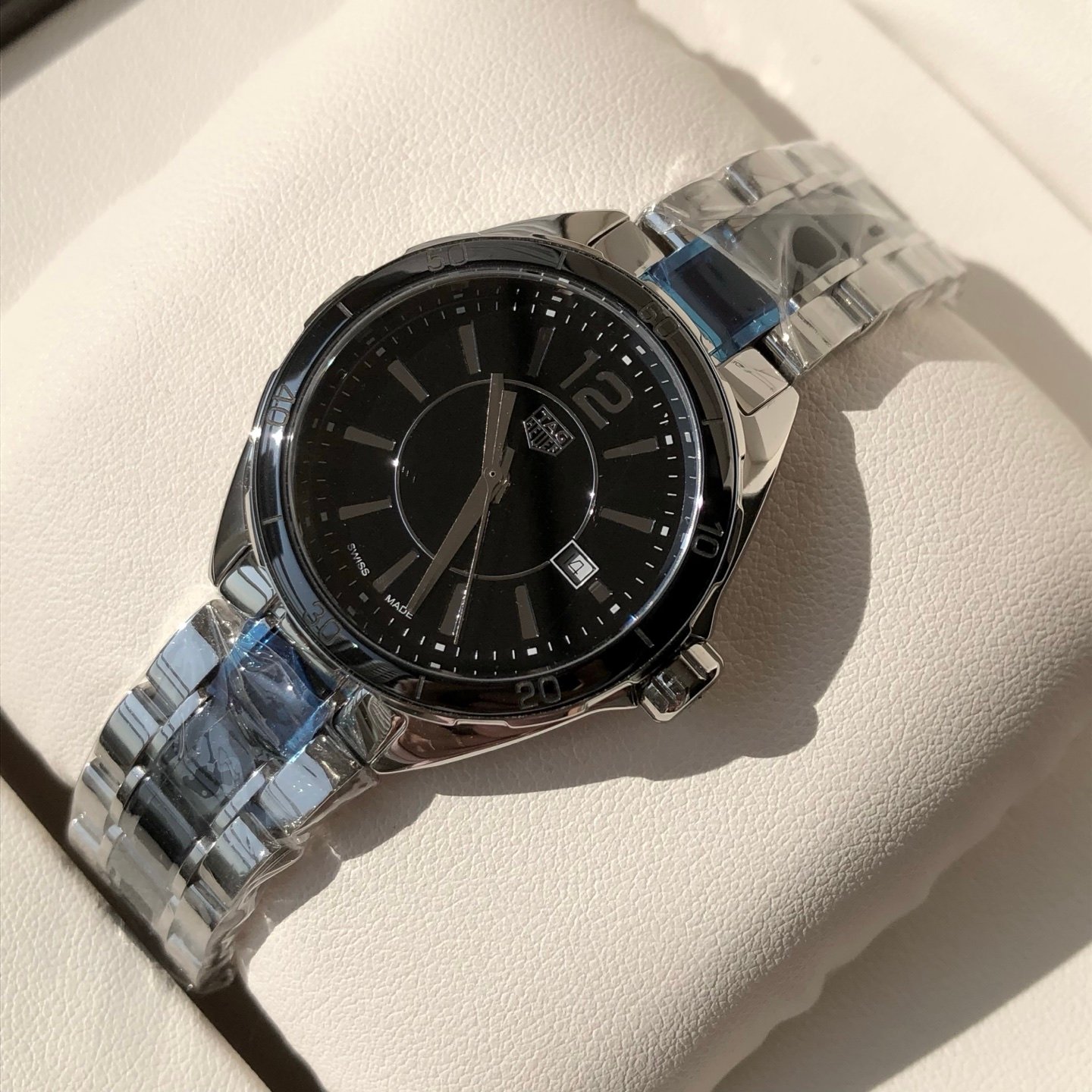 TAG Heuer Carrera Women's Ceramic Quartz Watch 35MM Black Ceramic Bracelet Premium Edition TAGHEUER-CARRERA-WM-CERAMIC-BLK-35