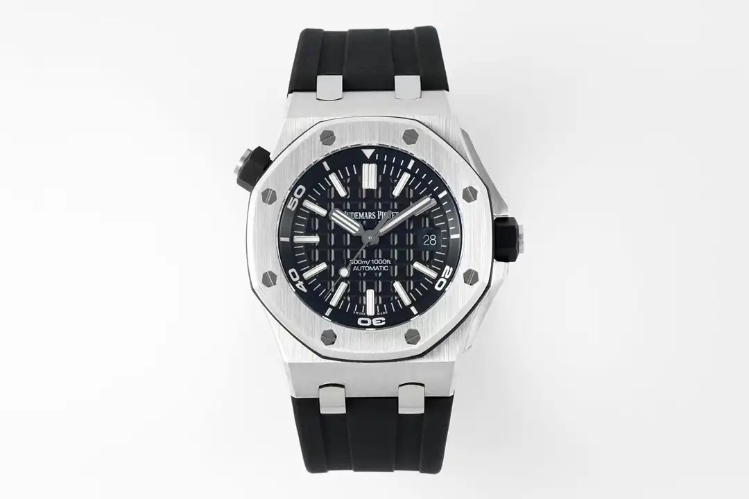 Audemars Piguet Royal Oak Offshore Diver Black Dial 42mm  15703ST.OO.A002CA.01