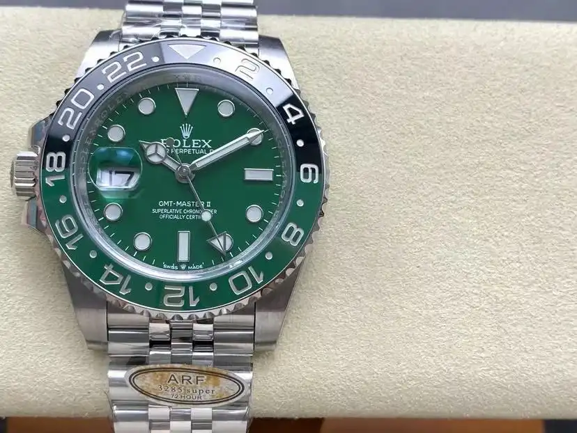 Rolex GMT-Master II White Gold Green Dial 40mm 126729VTNR-0002